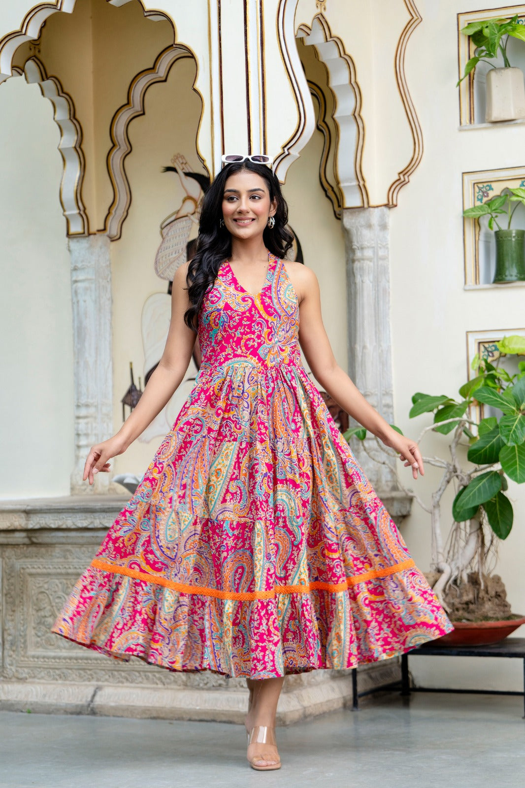 Pure Cotton Stylish Anarkali Kurta
